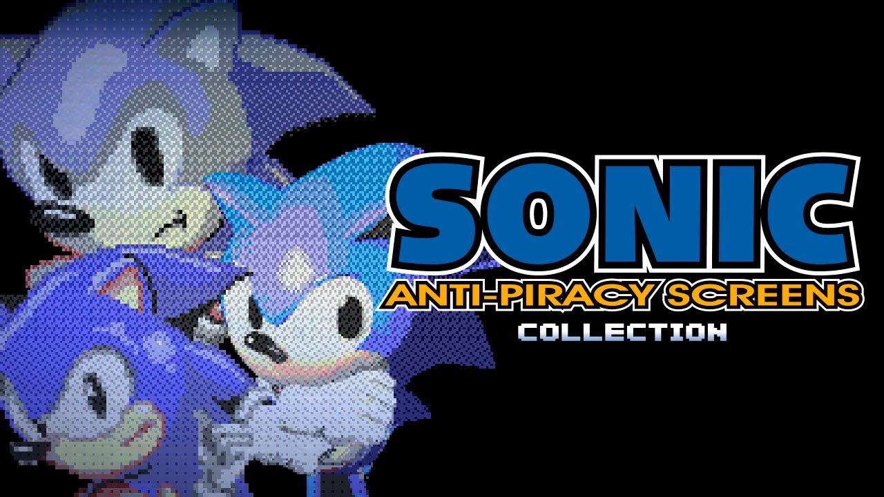 Sonic Anti-Piracy Screens Collection