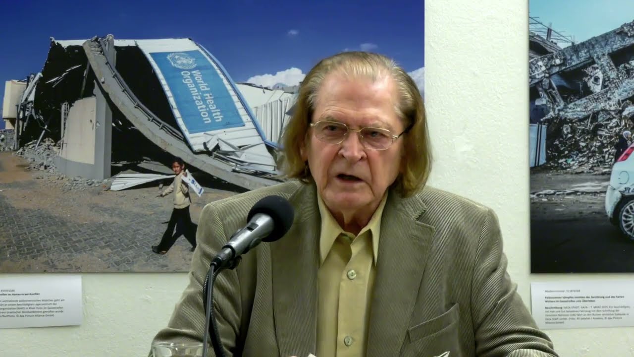 Geopolitik im &Uuml;berblick - Vortrag von Wolfgang Bittner im Berliner Sprechsaal