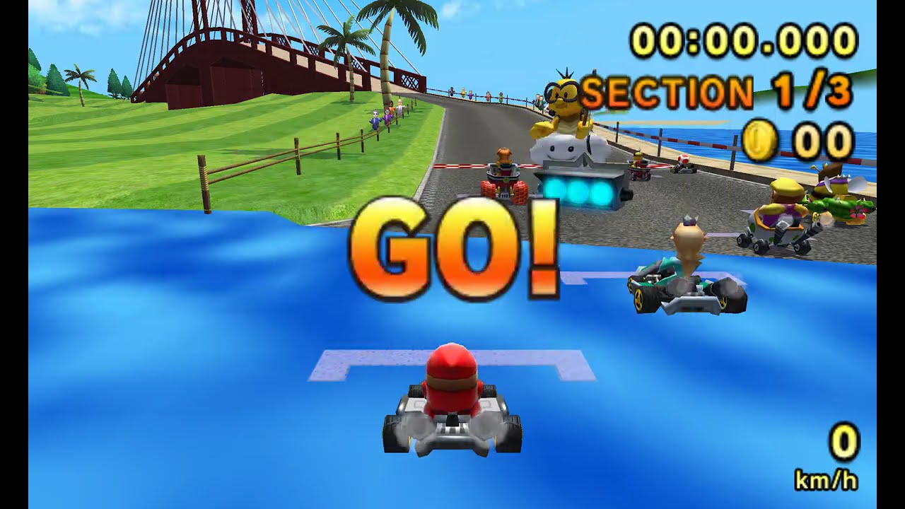 3DS Wuhu Loop Preview by luigifan27, Manfredi - Mario Kart 7: CT [1440p 60fps]