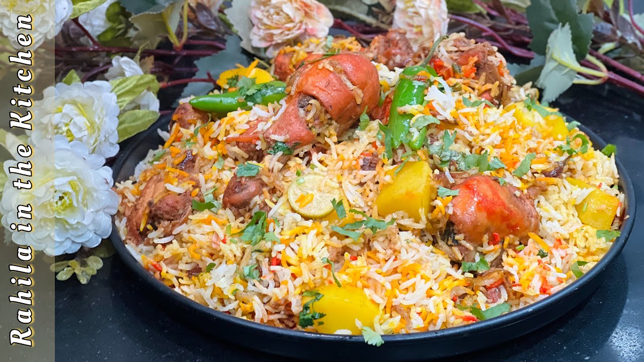 Chicken Tikka Biryani | Resturant Style Biryani | Recipe by Rahila in the kitchen