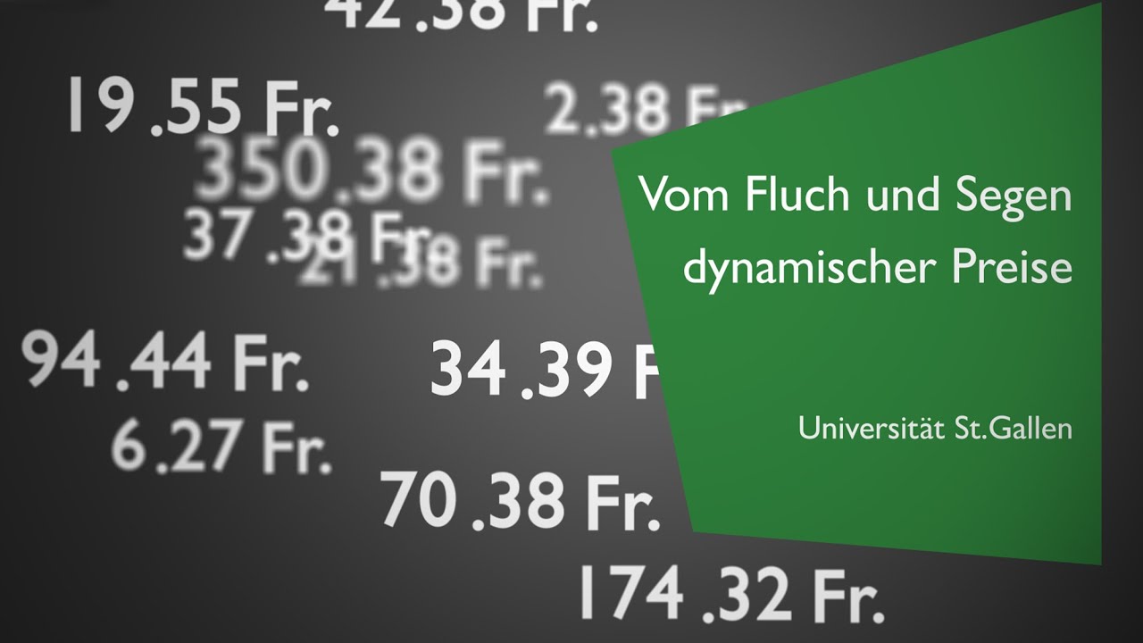 Dynamische Preise: Fluch und Segen