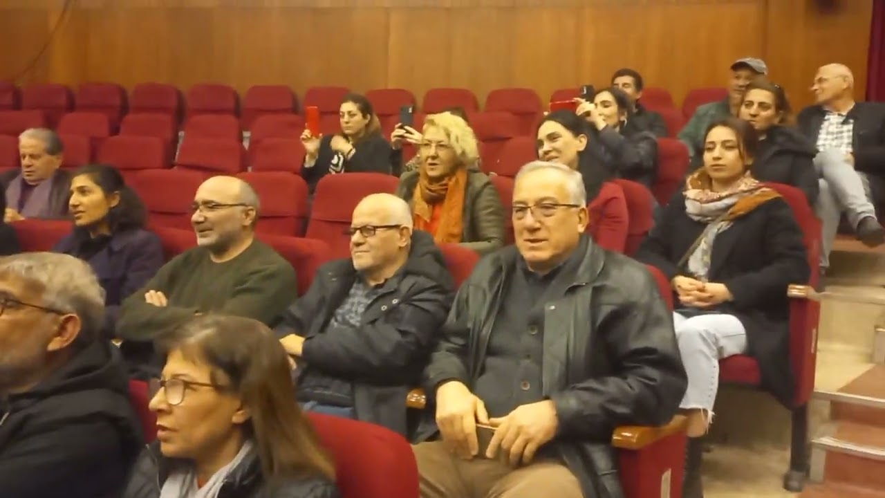 Şair Sezai Sarıoğlu ve Müzisyen Şenol Morgül'ün katıldığı Eğitim Sen'in Düzenlediği Şiir Dinletisi.