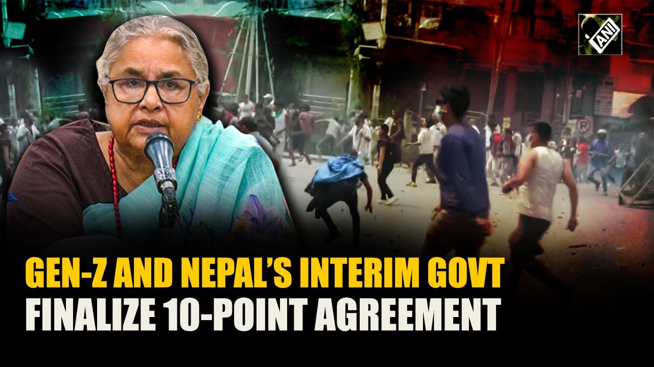 Gen-Z Leaders sign 10-Point accord with Nepal Interim govt as rift widens