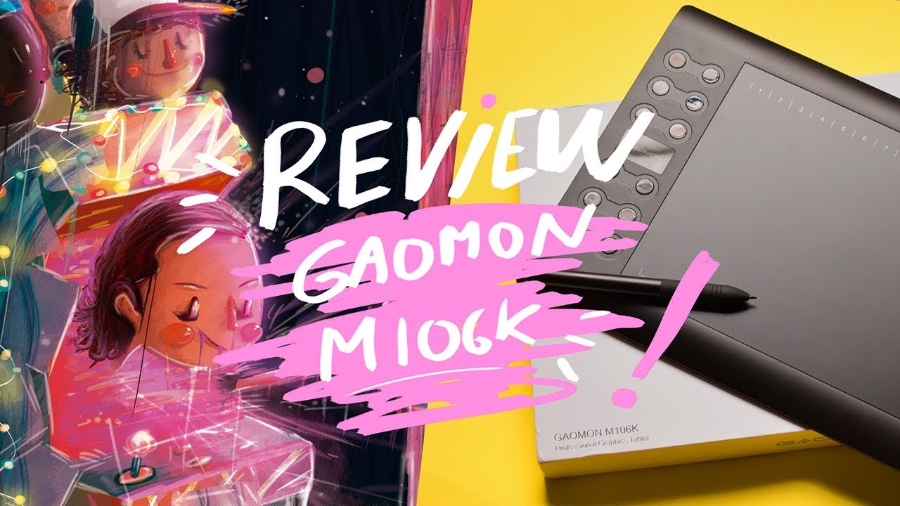 Review Gaomon M106K + ¿Cómo dibujo en digital?-Andreaga