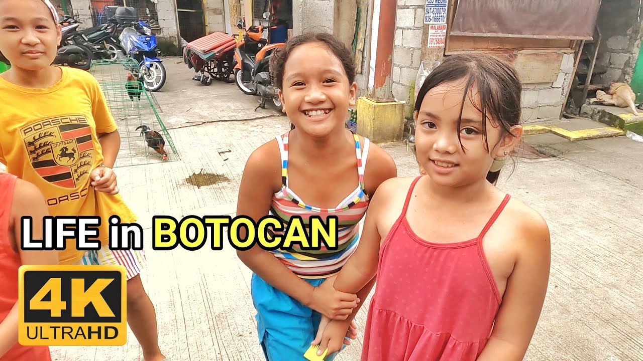 SECRET LIFE in BOTOCAN | Walking Somewhere Extremely Narrow Alley in BOTOCAN Philippines [4K] 🇵🇭