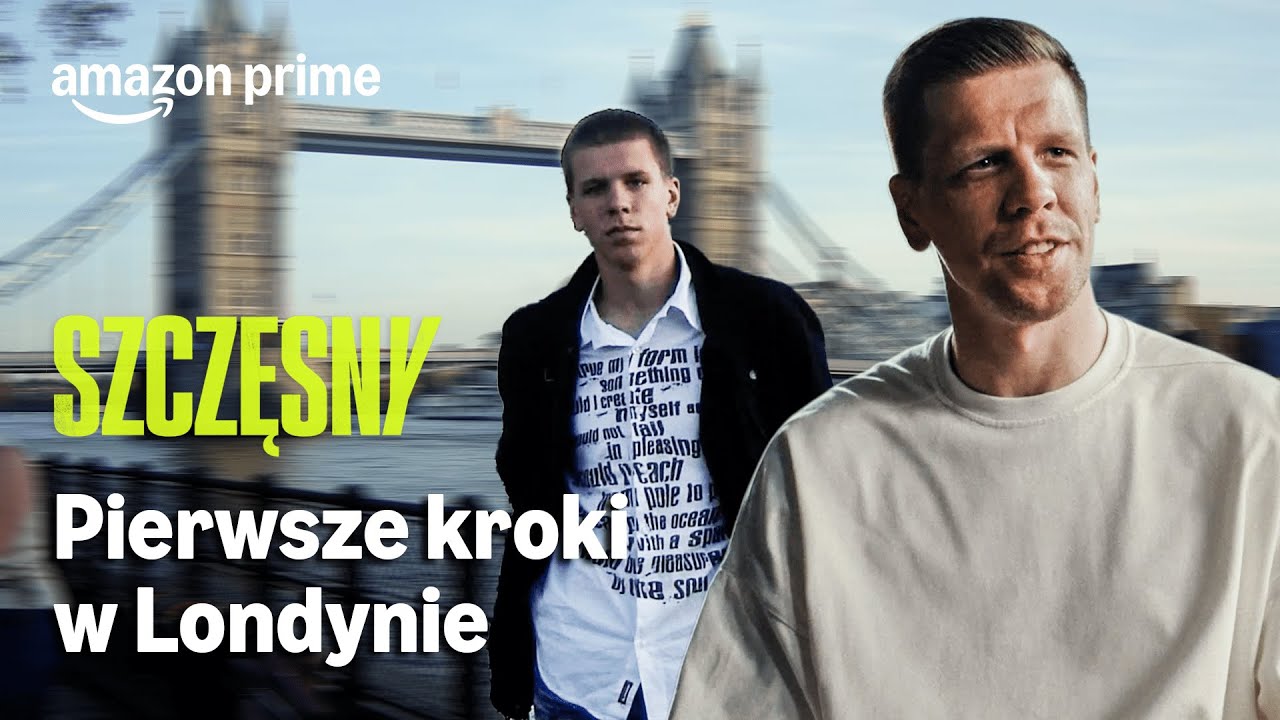 Pierwsze kroki Wojtka w Londynie | SZCZĘSNY | Prime Video Polska
