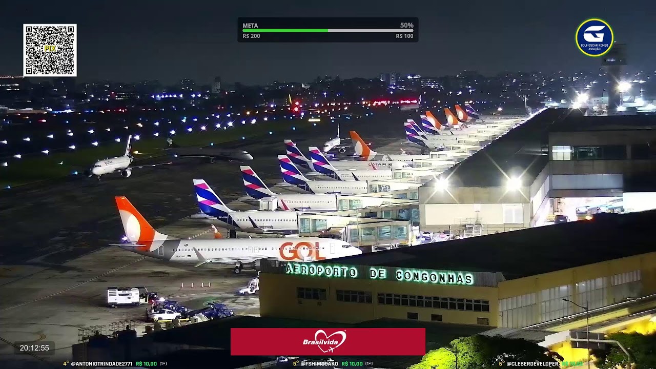 SBSP LIVE #2 - Aeroporto de São Paulo AO VIVO - CGH Airport - 25/02 Manhã