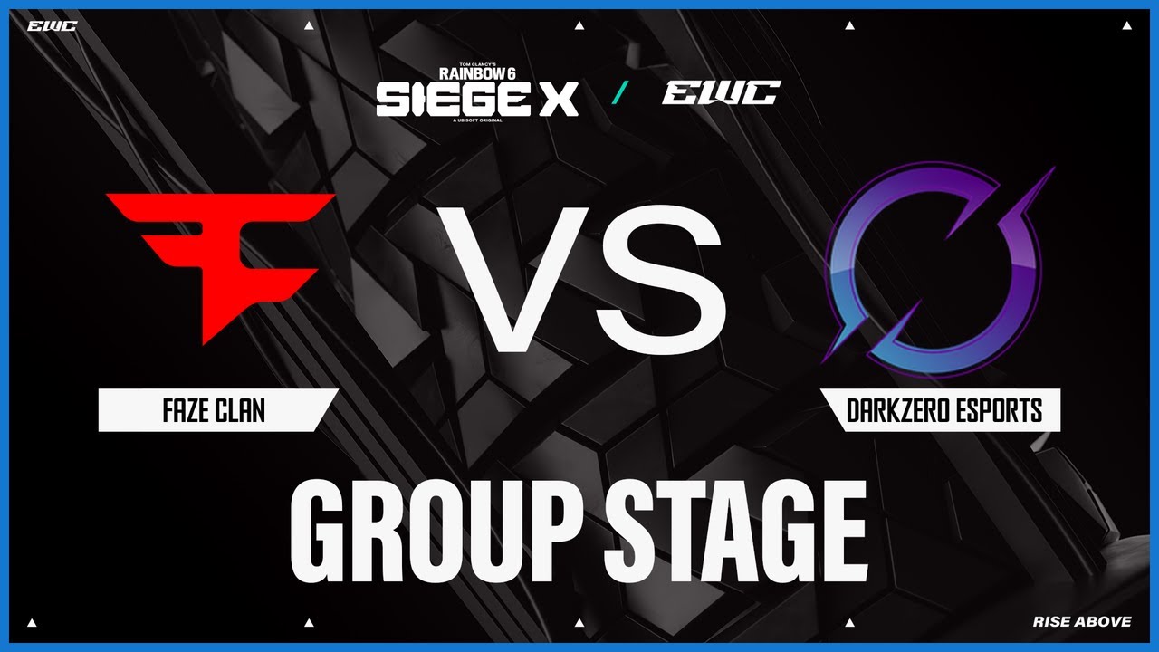 FaZe Clan vs DarkZero Esports | R6 Siege X at EWC 25 - Day 1 - Group Stage