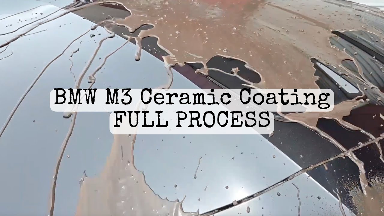 BMW M3 gets ceramic coating from CoaterZ!