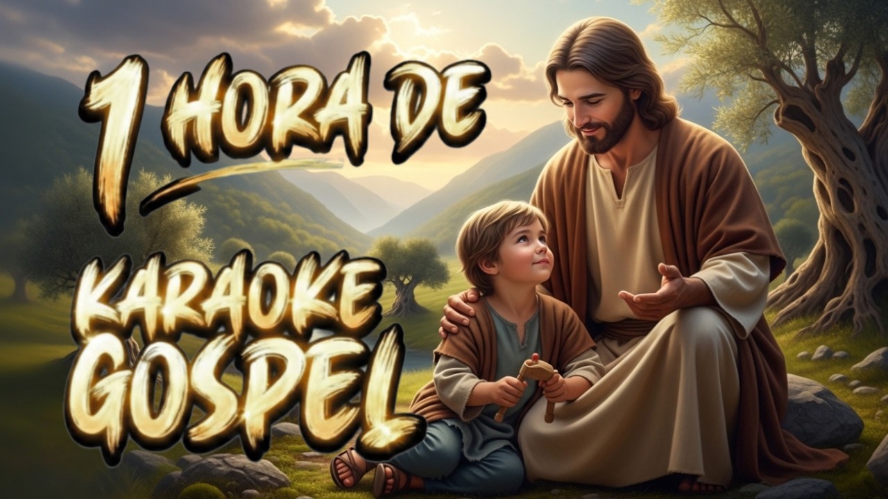 1 HORA DE MÚSICA GOSPEL CON LETRA PARA CANTAR | KARAOKE CRISTIANO DE ALABANZA Y ADORACIÓN #08