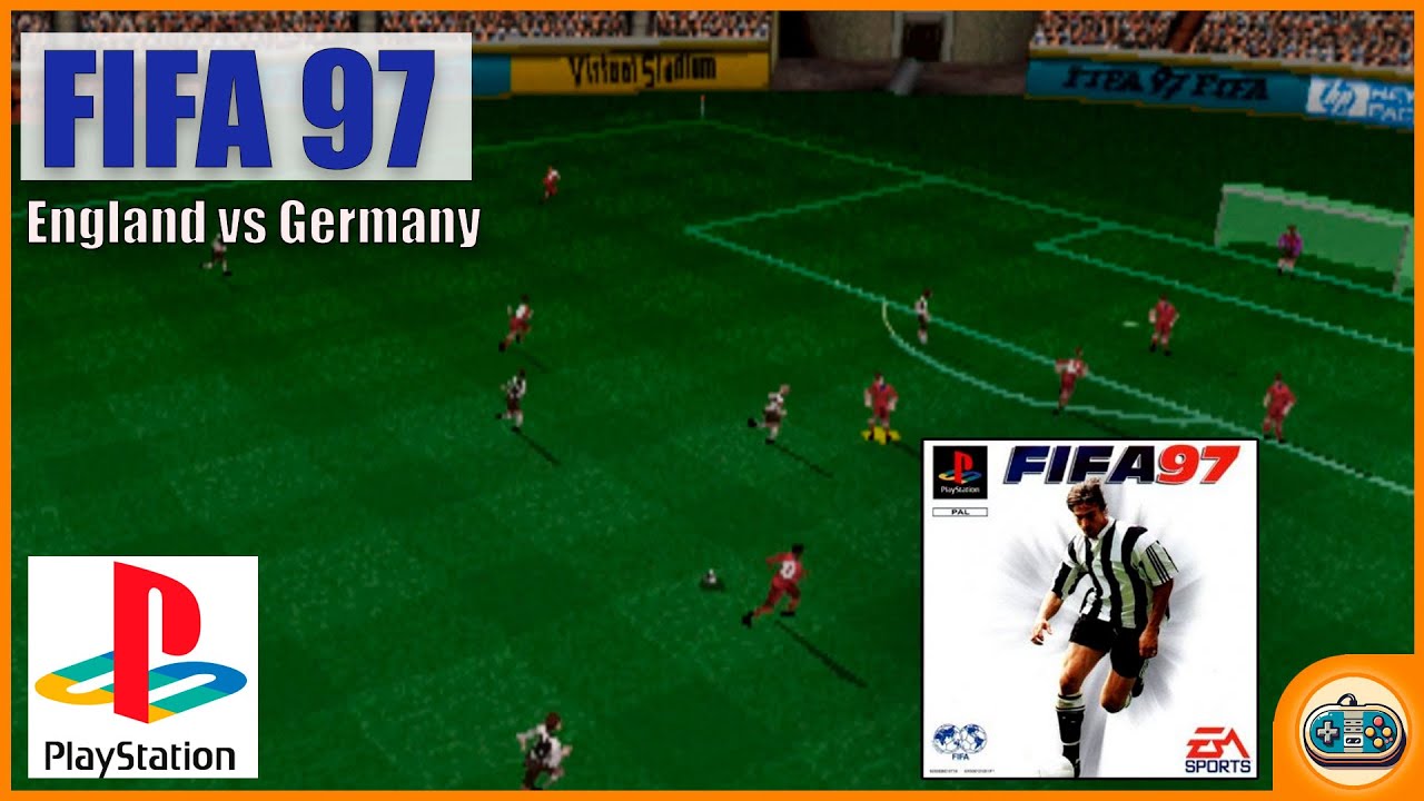 FIFA 97 (PS1): England vs German