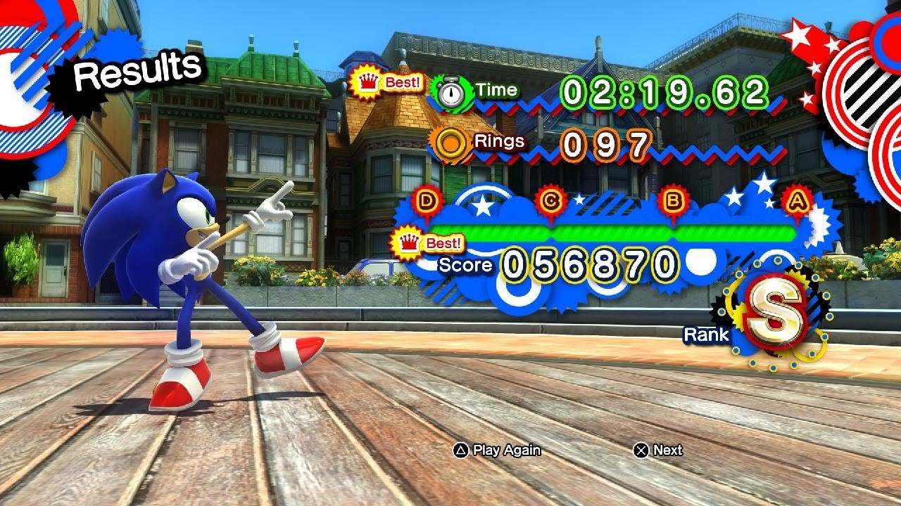 SONIC X SHADOW GENERATIONS City Escape ACT 2 BETTER RUN