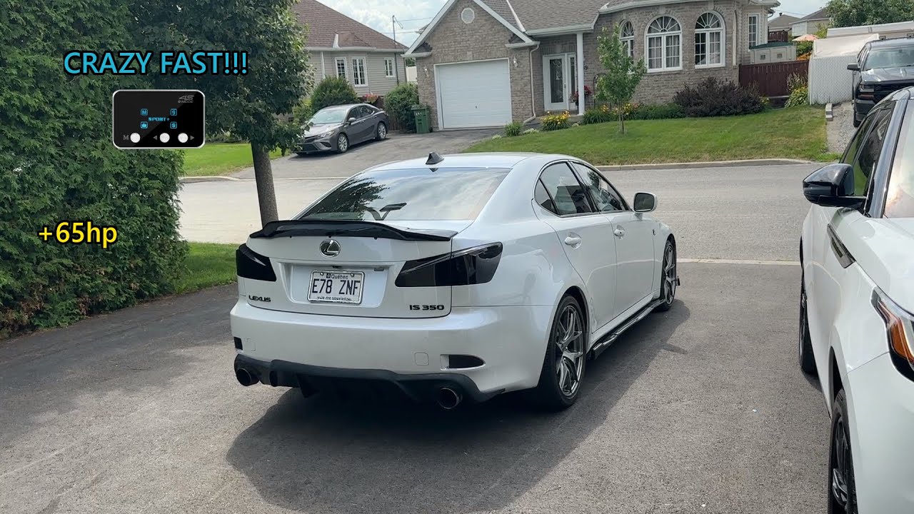 This transformed my is350!!! *WAY FASTER*  (POV Drive)