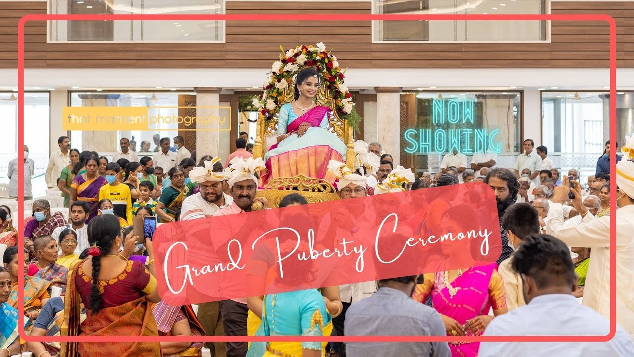 Grand Puberty Ceremony | Anshruta | Erode | That Moment Photography