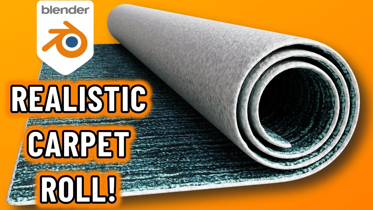 Rolling Carpet Animation in Blender – Easy & Realistic Curve Modifier Tutorial
