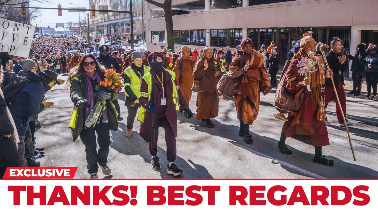 Thanks! Best Regards — A Silent Walk for Peace Across America