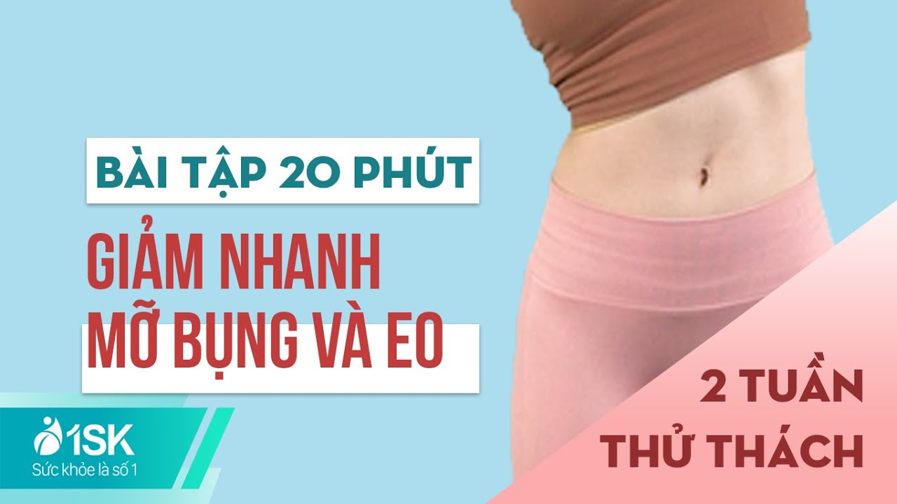 20 phút Body Rhythm TAN MỠ BỤNG VÀ BÊN EO - HLV Amy