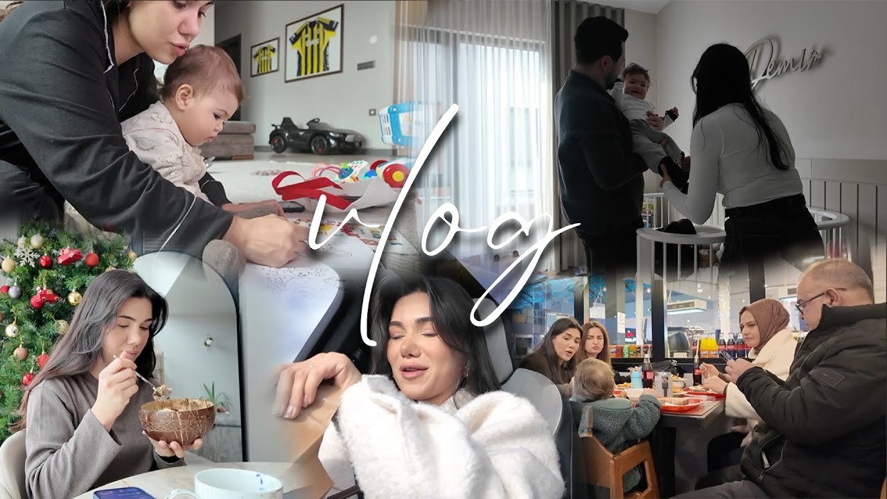 çok sıradan iki günümüz | Demir'le yeni aktivitemiz, işbirliği çekimine gittik, ailece mutfak, yemek