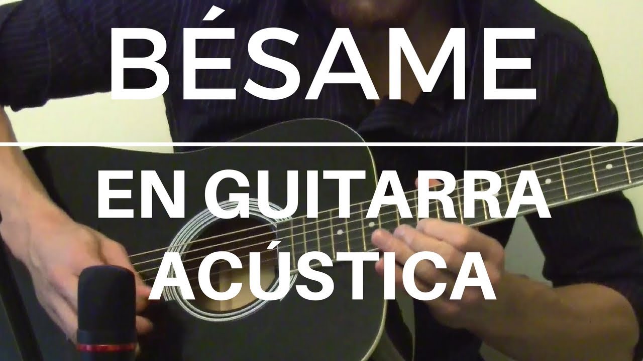 Bésame - Valentino Ft MTZ Manuel Turizo | EN GUITARRA ACÚSTICA