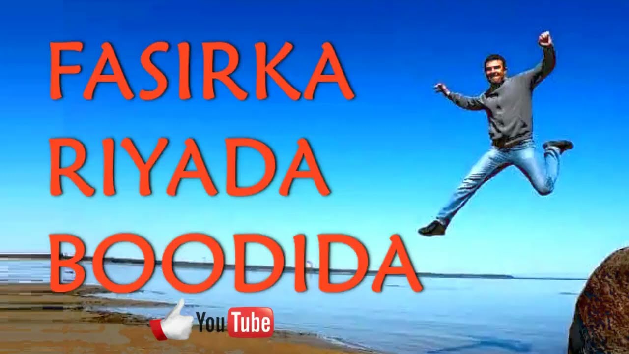 Riyada booditaanka ama boodidda qofkii arko asoo meel ka boodayo ama qof ku boodaya waxa lagu fasiro