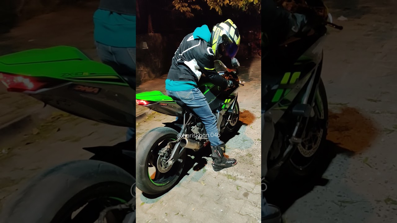 Ninja Zx10r Backfires | Loudest Exhaust | Sc Project #ninja #zx10r #loudest #superbike #loudexhaust