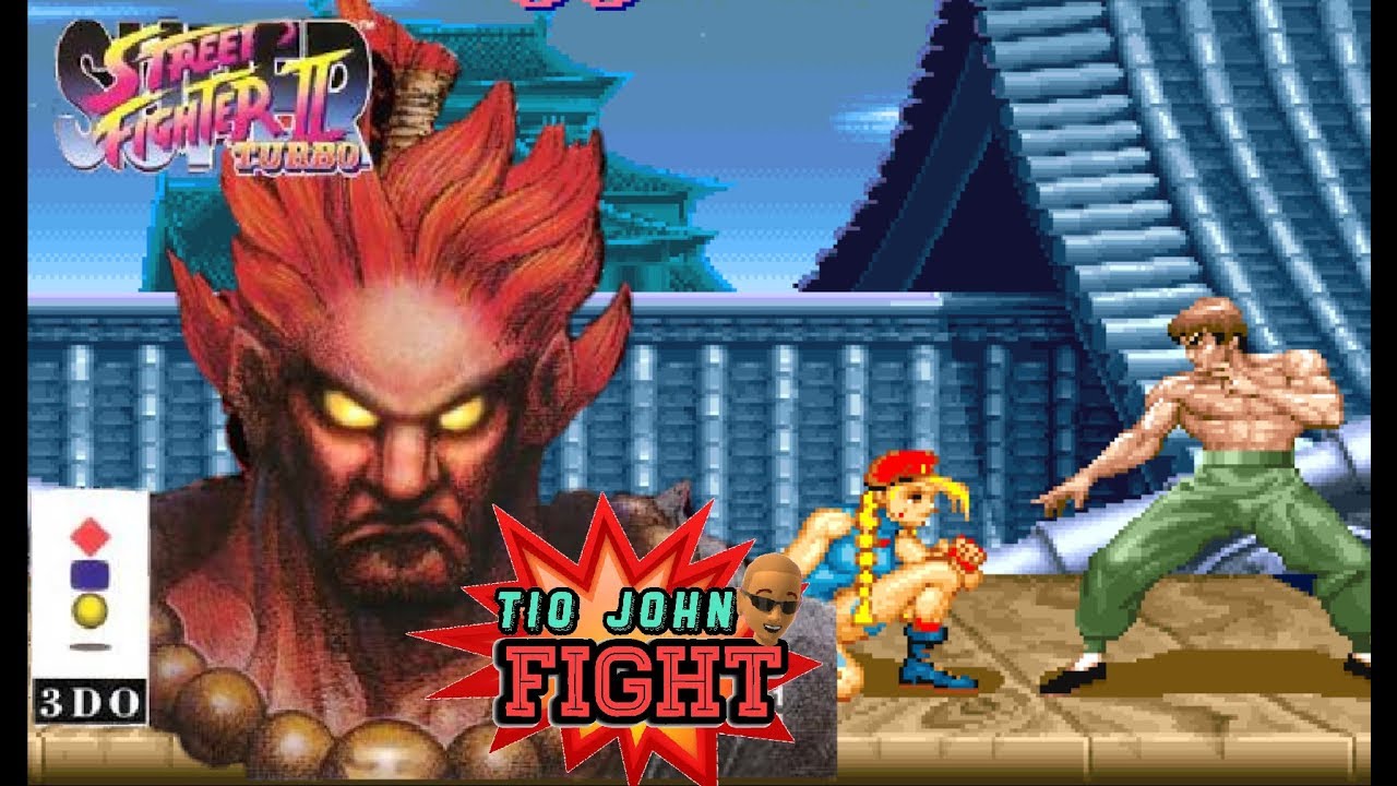 Super Street Fighter 2 Turbo - 3DO (Tio John Fight) EP.1