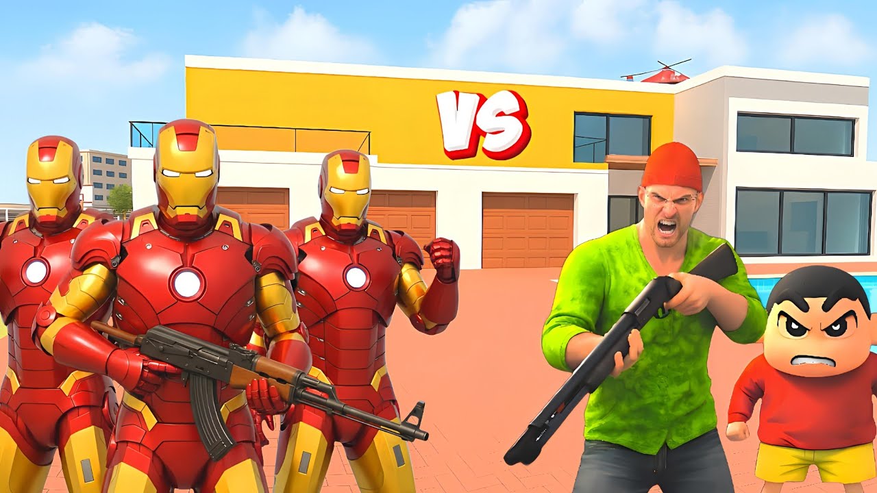😱 Jack fight with Ironman Gang 💥 in Indian Theft Aura Simulator 🔥😱 Aryan Gamerz 