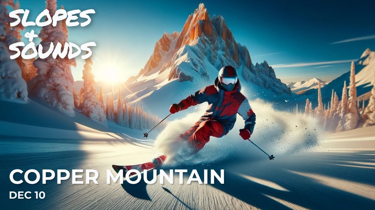Glide & Relax: Soothing POV Ski Soundscape at Copper Mountain on Dec 10 | 51m