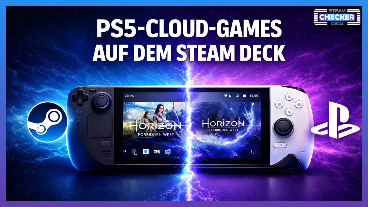 PS5 Cloud Games auf dem Steam Deck 😱 &ndash; PlayStation Portal war gestern!