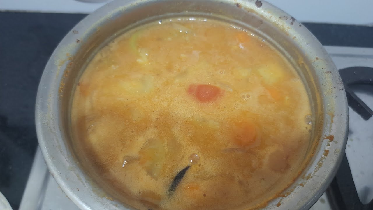 Pappu Charu &kakarakaya  fry/
