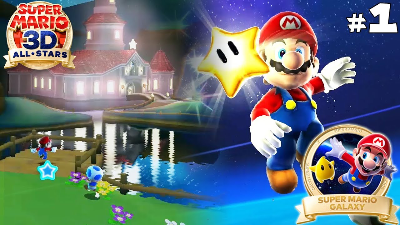 LA GALAXIA COMO NUNCA LA HAS VISTO!! - Super Mario Galaxy #1 (HD) Super Mario 3D All-Stars | ZetaSSJ