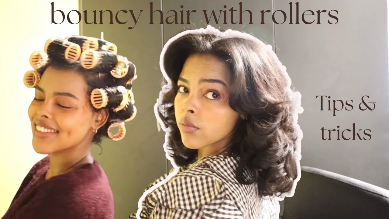 How you can master your rollersets| Step-by-Step for Big, Bouncy Hair 
