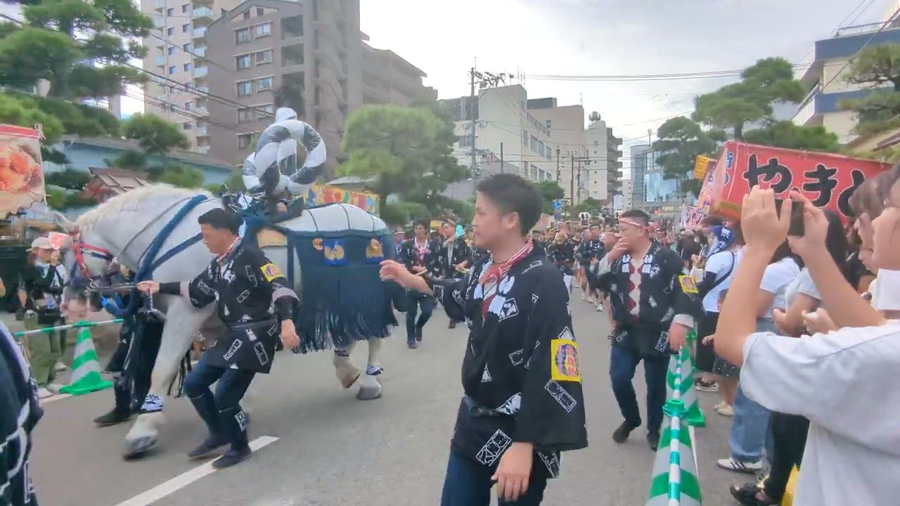 藤崎八幡宮 秋季例大祭 2024 (04 熊本地方卸売市場連合会 市組)