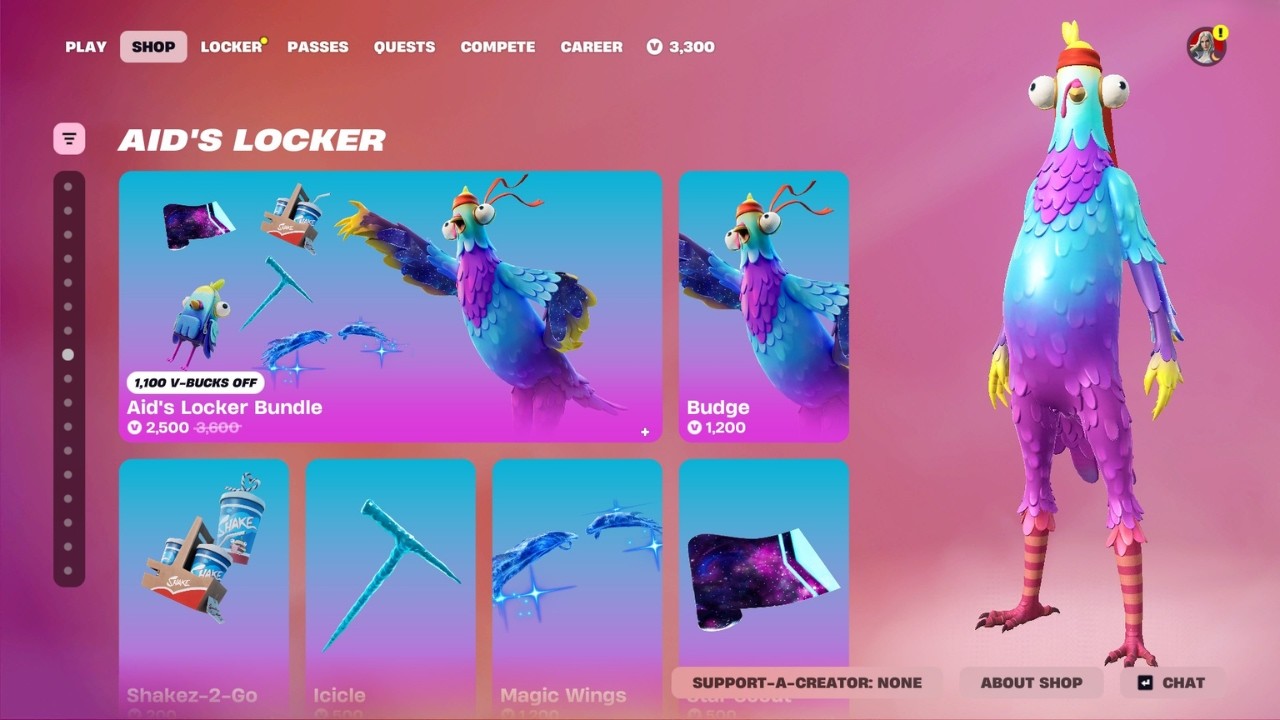 Aid's Fortnite Locker Bundle