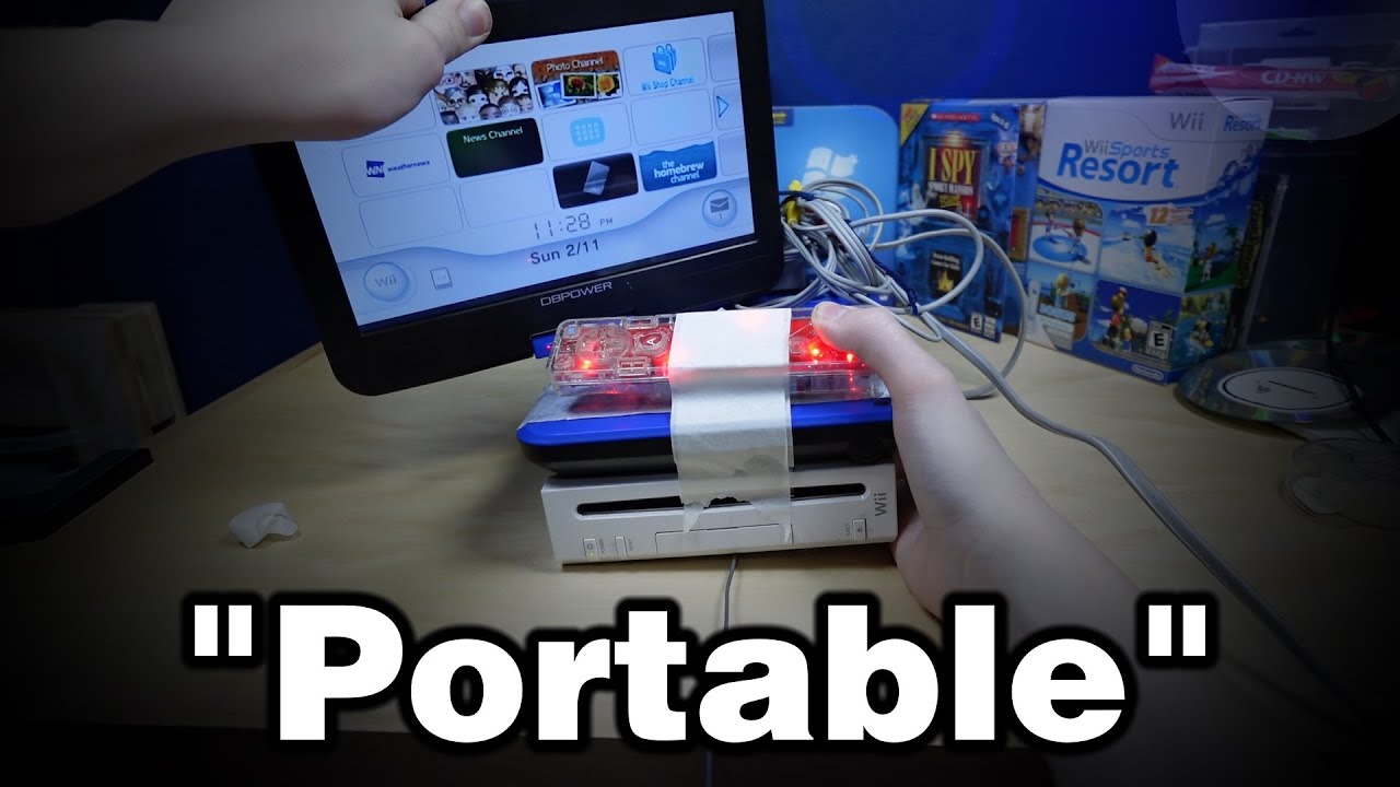«Портативная» Wii-монстрация