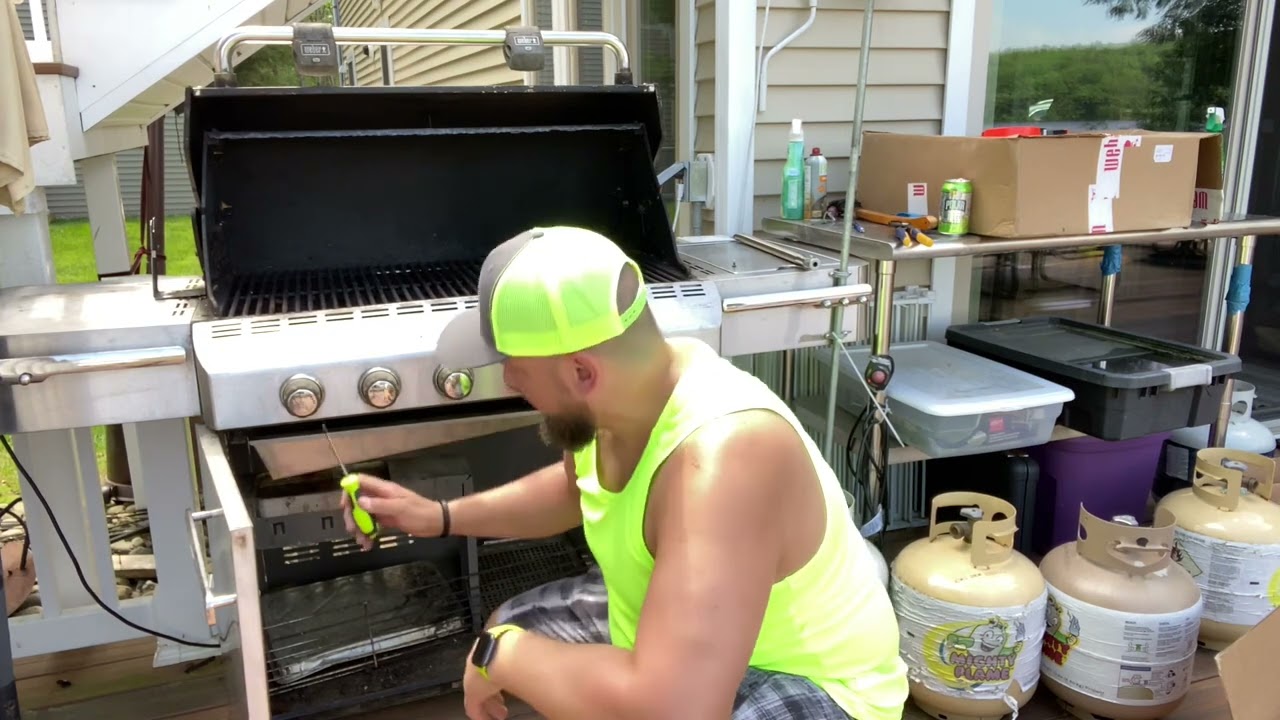 Weber Grille Burner Tube/Flavorizer Replacement