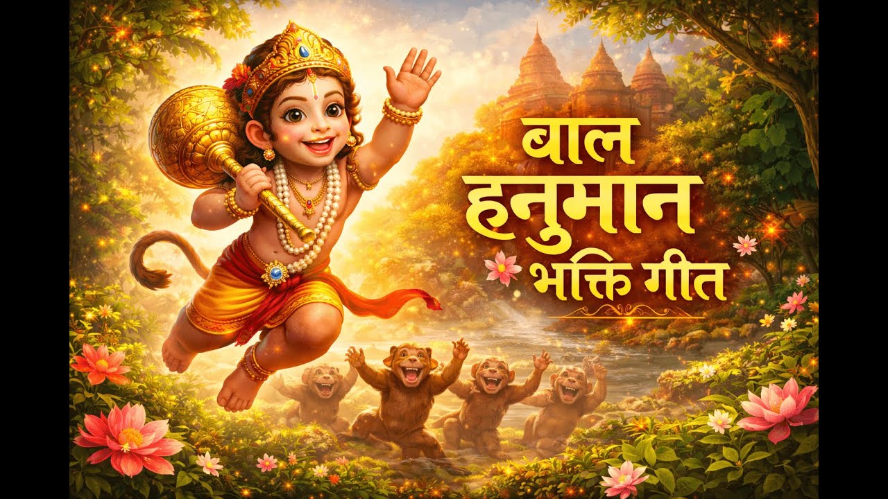 बाल हनुमान भक्ति गीत | जय बजरंग बली | Bal Hanuman Bhakti Song | Naad Rachna