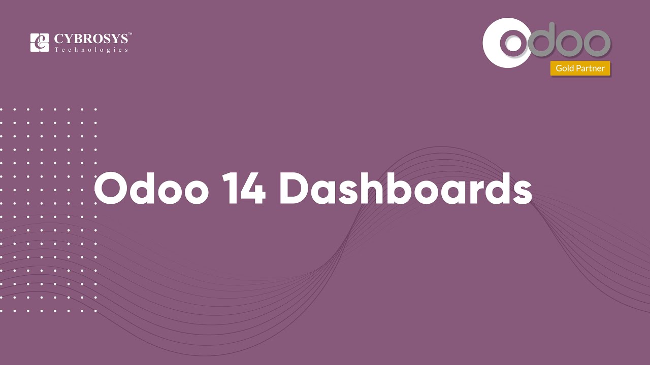 Odoo 14 Dashboards | Odoo Functional Tutorials