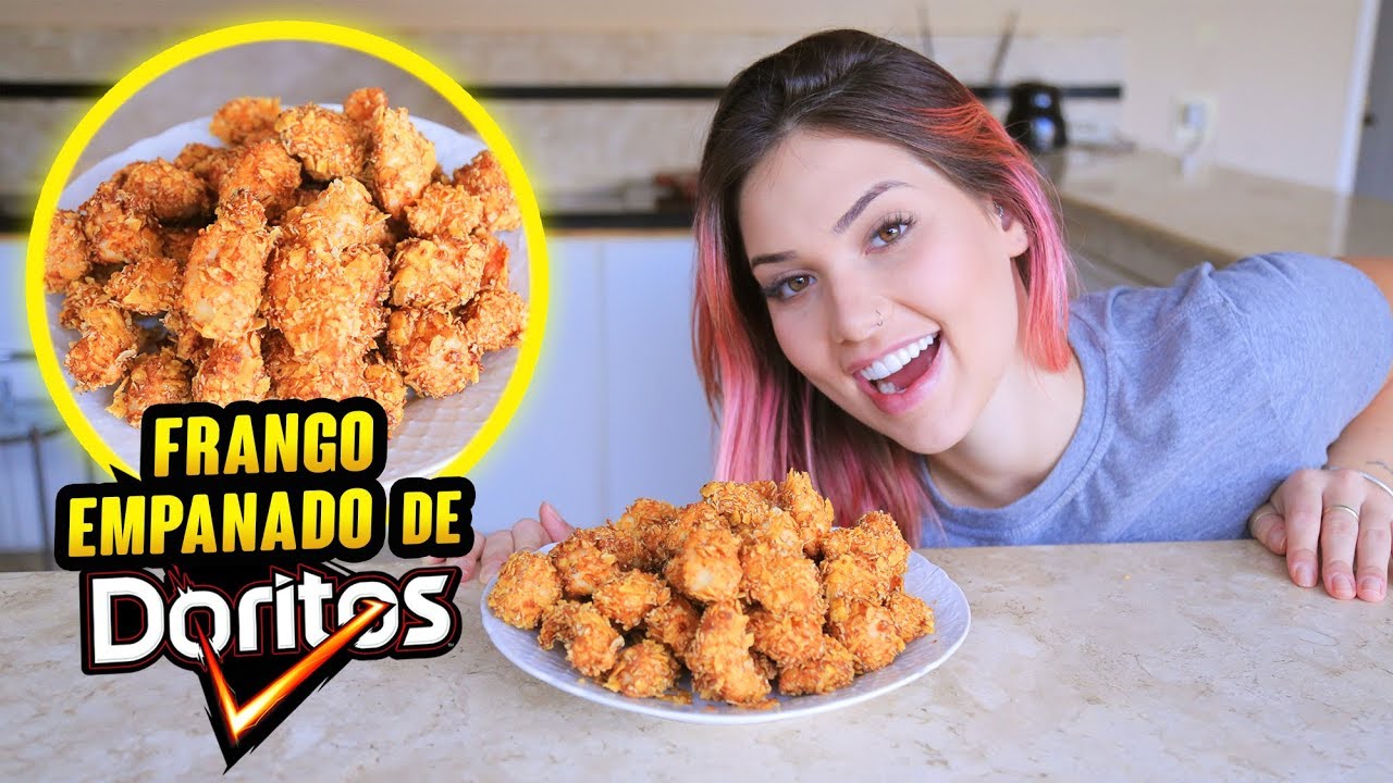 COMO FAZER O MELHOR FRANGO EMPANADO DE DORITOS?!!!!
