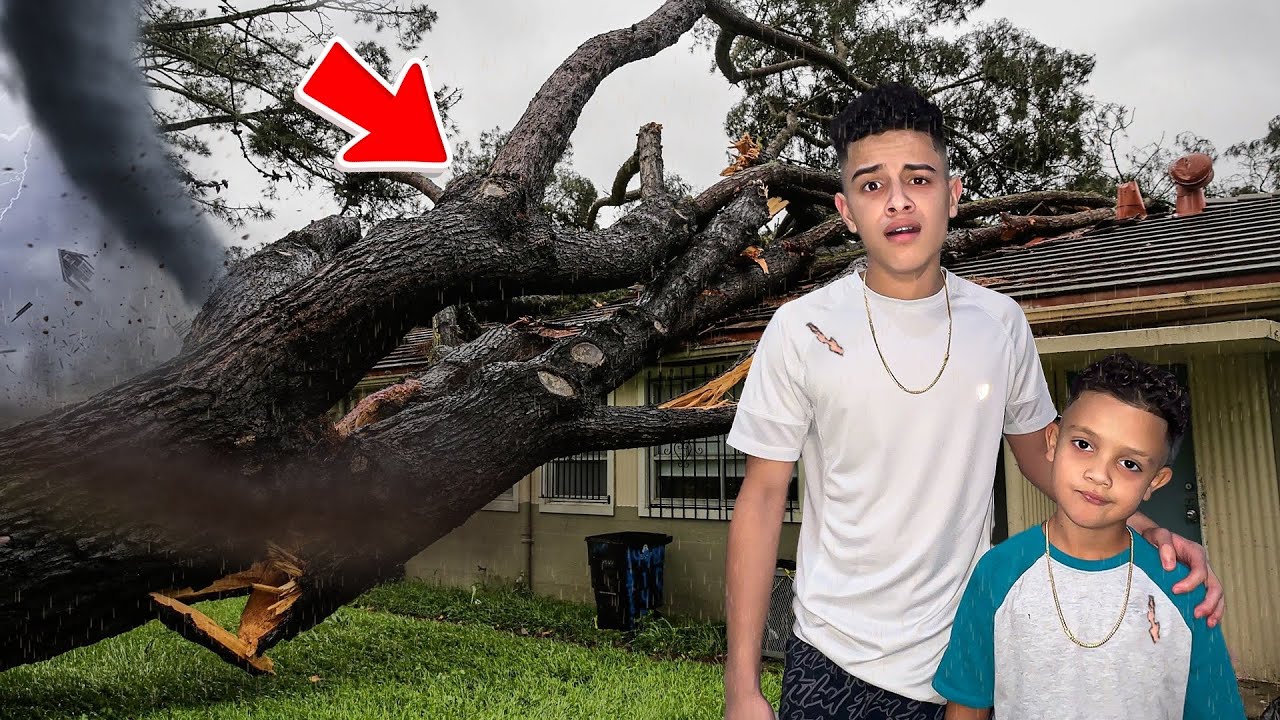TORNADO 🌪️ Ruined Our House....(SCARY)