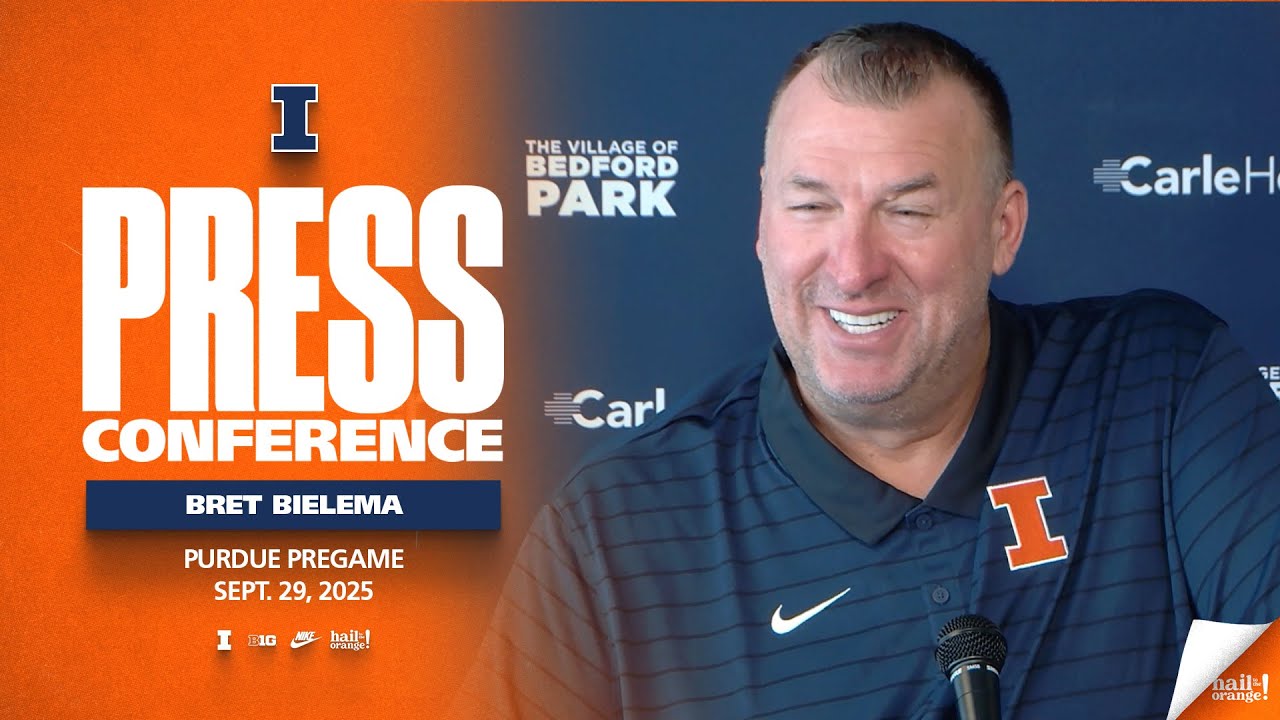 Illinois Football | Bret Bielema Week 6 Press Conference 9/29/25