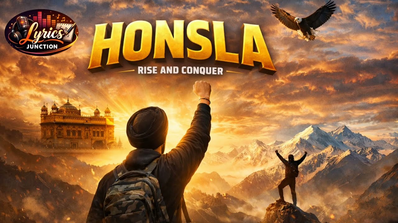 Honsla New motivational punjabi song by Lyrics Junction 