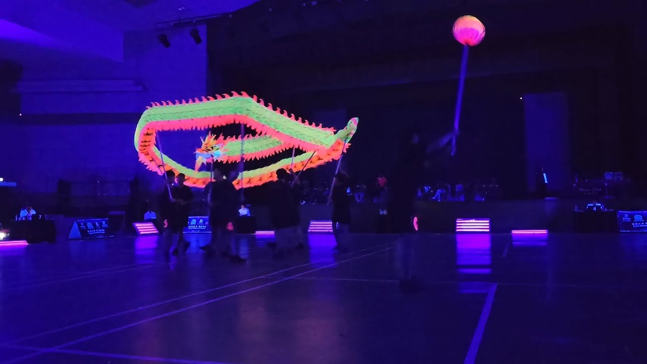 2023年马来西亚夜光龙王争霸战之 ||柔佛前进杯|| 柔佛古庙舞龙队 _9.35分