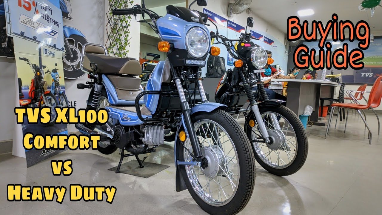 TVS XL100 Comfort vs Heavy Duty Edition! Buying Guide | Which is best for you??
