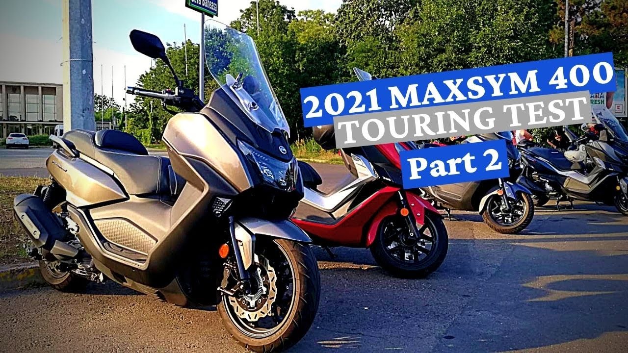 SYM Maxsym 400 — тест-драйв — часть 2