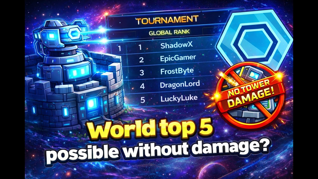 [The Tower Defense] No Damage World Record