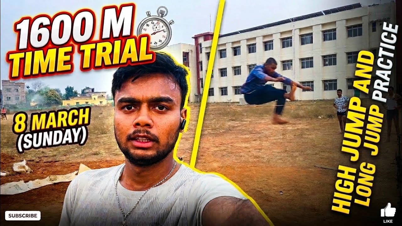 March 08/2026(Sunday)‼️1600 m time trial ‼️ दुमका होमगार्ड / झारखण्ड पुलिस / कक्षपाल ‼️Kamardudhani
