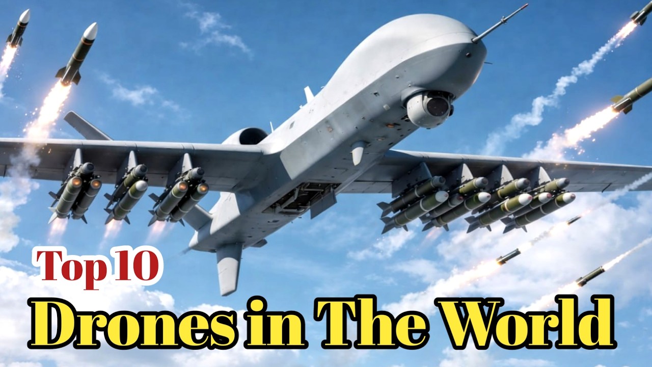 Top 10 Most Advanced Military Drones in the World in 2026