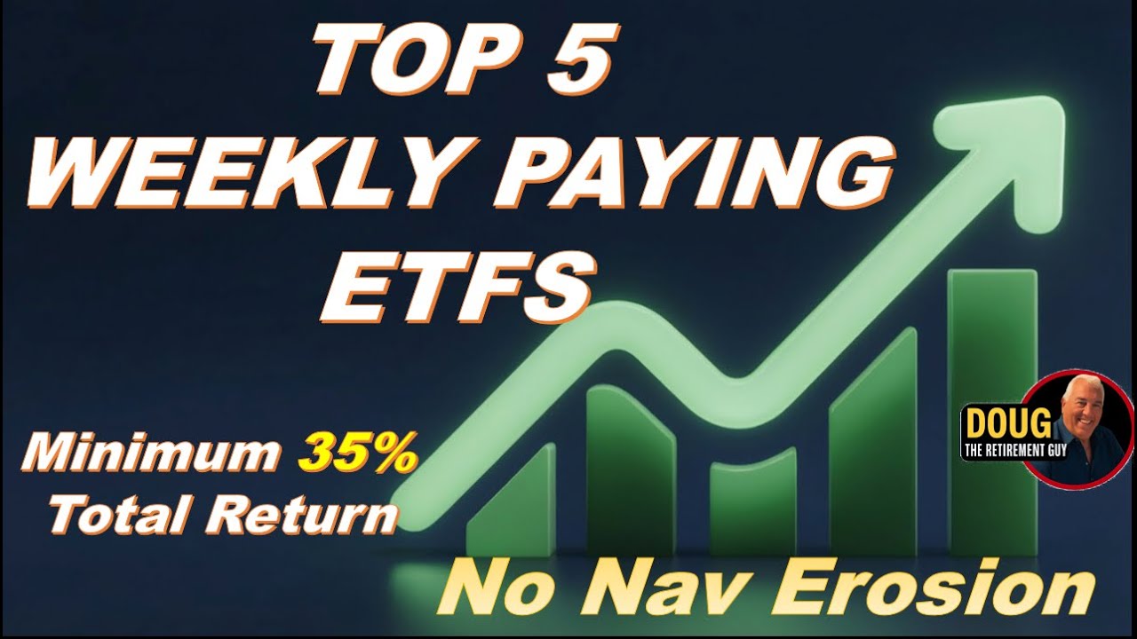 Top 5 Weekly Paying ETFs for High Income, Historical Returns & NAV stabile