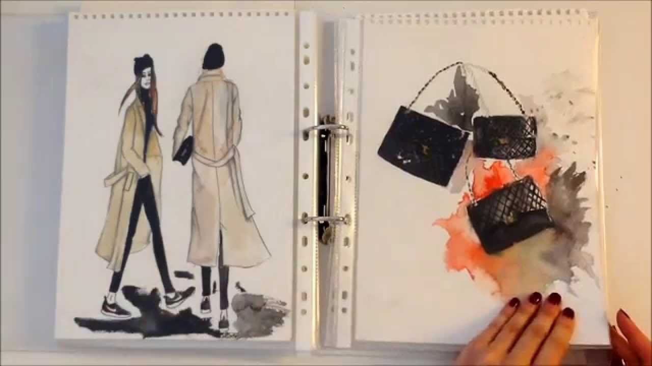 Inside my fashion sketchbook